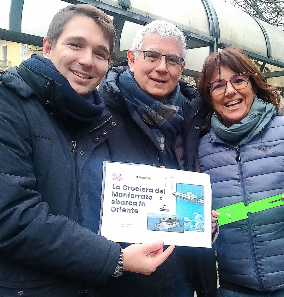 La crociera del Monferrato sbarca in Oriente